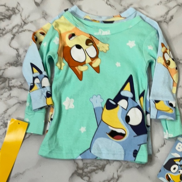 Bluey Newborn Pijama 2 piece Top Set various Size - Picture 8 of 9